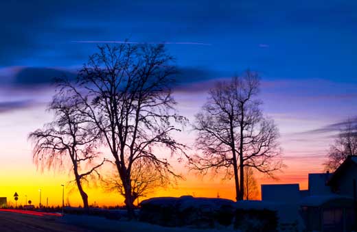 Sonnenaufgang auf dem Kniebis